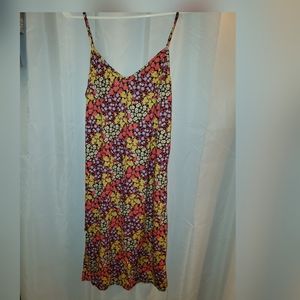 Flower print dress